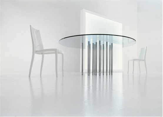 All Glass Dining Room Table